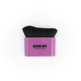 Front view of BAHAMA BODY Kabuki Brush with soft bristles