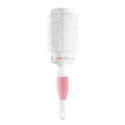 The Belle Blowdry Extra Large 53mm round brush standing upright on white background