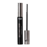 Eyelash extension glue with applicator on a white background