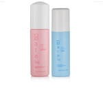 Two bottles of Bare Republic sunscreen lotion on a white background