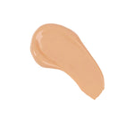 Small drop of Natural Peach foundation on a clean surface