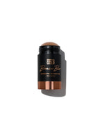 Bronzing stick with black packaging on a white background