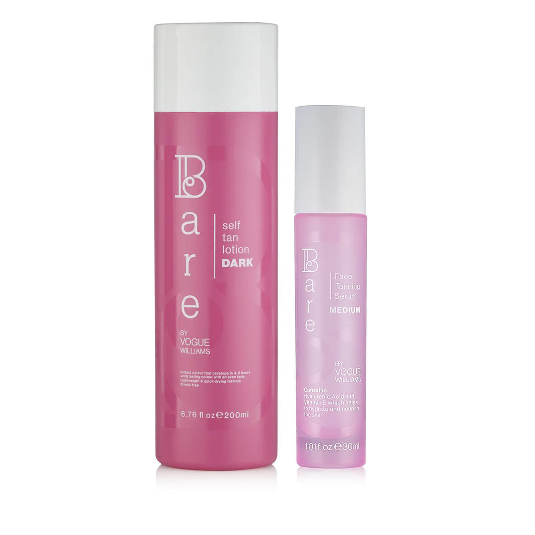 Bare by Vogue - Self Tan Lotion and Face Serum - Dark/Medium