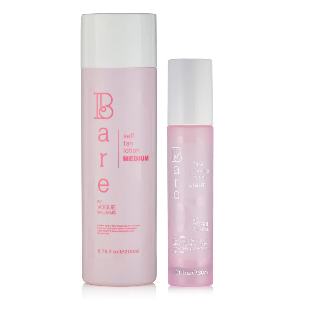 Bare by Vogue - Self Tan Lotion and Face Serum - Medium/Light