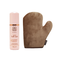 BIABELLE'S TAN & RICH VELVET MITT