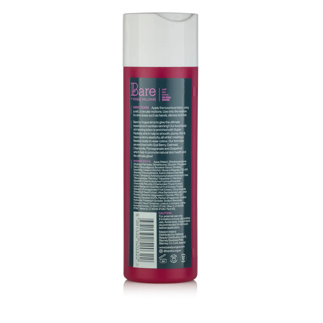 Bare by Vogue - Self Tan Lotion and Face Serum - Ultra Dark