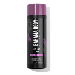 Front view of BAHAMA BODY Tan Liquid in Dark shade