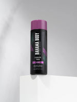 Back label showing ingredients and directions of BAHAMA BODY Dark Tan