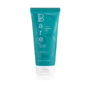 Blue tube of 'Bare' by Vogue Williams on a white background