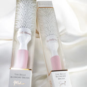 The Belle Blowdry Medium brush in retail box with labelled packaging