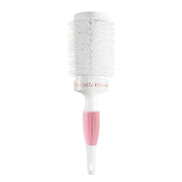 The Belle Blowdry brush in small 25mm size, shown upright with ceramic barrel and bristles