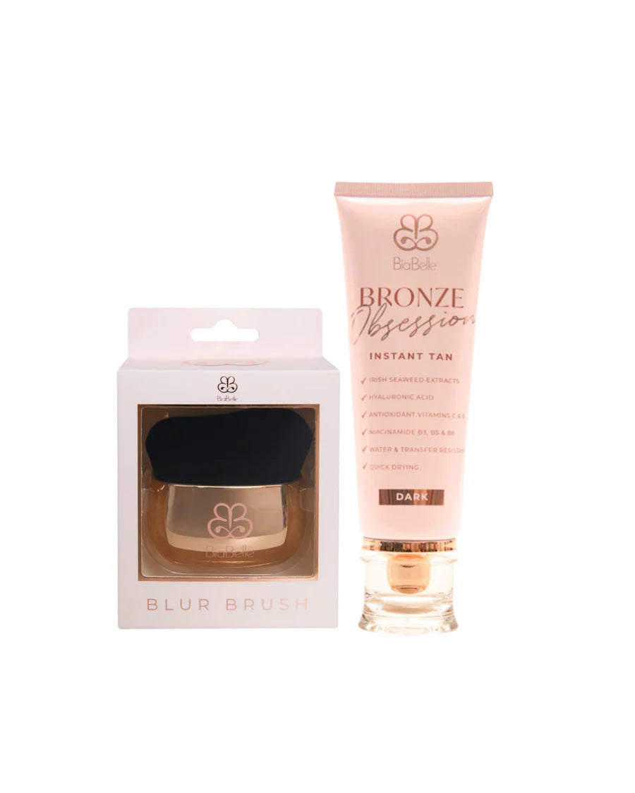 BiaBelle - Bronze Obsession Instant Tan & Blur Brush Bundle