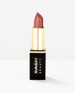 Front view of KASH Bliss lipstick in soft-tone casing