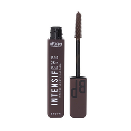 BPERFECT IntensifEYE Mascara in brown shade shown in closed tube