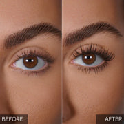 Close-up of BPERFECT IntensifEYE Mascara wand with brown pigment
