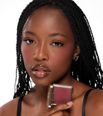 KASH x Charleen Soft Suede Blush in Bitten