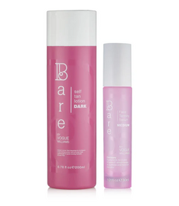 Bare By Vogue Dark Lotion and Face serum - Medium