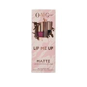 Oh My Glam Lip Me Up Matte Liquid Lipstick & Lip Liner Set - Knicker bocker