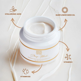 DRIPPING GOLD - Sleep Mask Face Tan