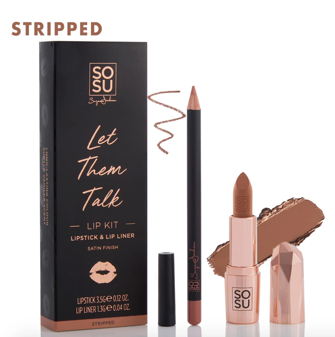 SOSU Cosmetics - LET THEM TALK | LIP KITS -3 SHADES