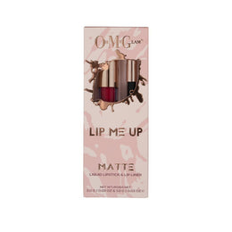 Oh My Glam Lip Me Up Matte Liquid Lipstick & Lip Liner Set - Victorious Secret