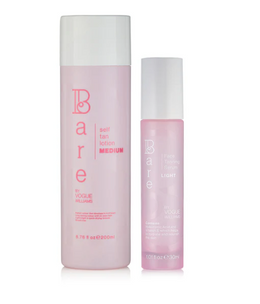 Bare By Vogue Medium Lotion and Face serum -Light