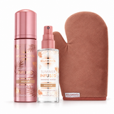Glow Getter bundle: Medium Bellamianta Summer Infused Mousse, Medium Tanning Water and Velvet Mitt