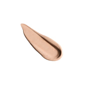 Beige makeup swatch on a white background