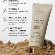 Kash Beauty Radiant Canvas Primer SPF 50