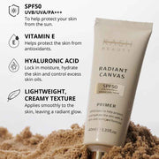 Kash Beauty Radiant Canvas Primer SPF 50