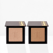 Close-up of the smooth texture of KASH Champagne Powder Silk