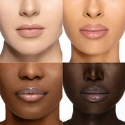 McGiv gloss applied to lips
