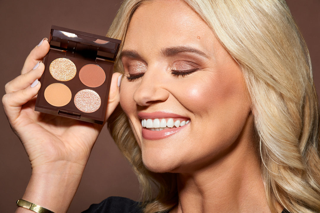 Hildun Beauty - Naked Diamonds Luxe Eyeshadow Quad