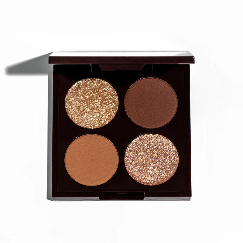 Hildun Beauty - Naked Diamonds Luxe Eyeshadow Quad