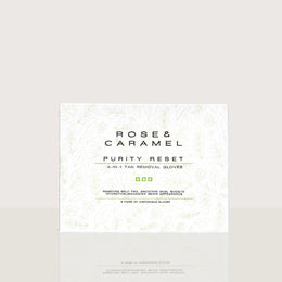 Rose & Caramel Purity Reset 4-in-1 Self Tan Removing Gloves