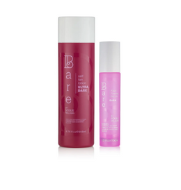 Two bottles of Bare Cosmetics on a white background