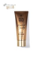 Tube of Dripping Gold Gradual Tan on a white background